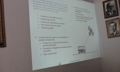 Prefeitura apresenta projeto do que pensa para o transporte coletivo urbano