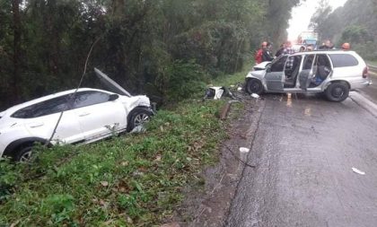 Acidente mata criança na BR-290