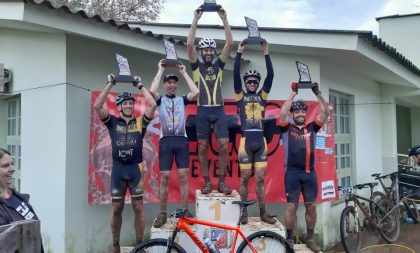 Chuva e barro na 1ª etapa do MTB de Ciclismo na Ferreira