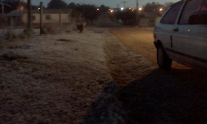 Estado passa por frio histórico e pico é neste sábado