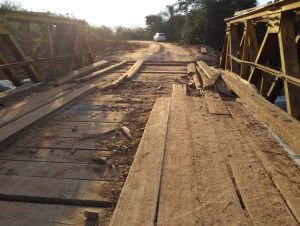 Ponte do São Nicolau volta a preocupar comunidade da Porteira Sete