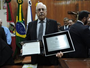 Emoção nas homenagens da Câmara de Vereadores à Celetro