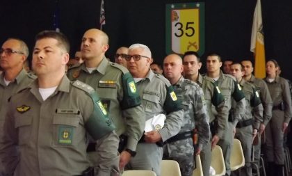 35º Batalhão da Brigada comemora 17 anos de dedicação à comunidade