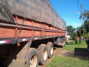 BM de Rio Pardo detém homem por furto de carga de arroz