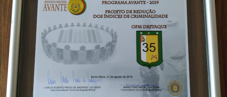 Brigada Militar de Cachoeira do Sul é destaque no Programa Avante