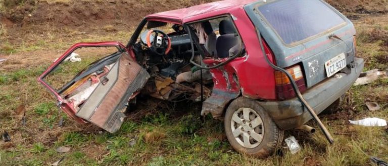 Acidente deixa homem gravemente ferido em Encruzilhada do Sul