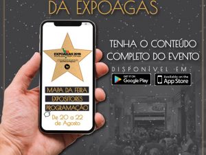 App permite acompanhar informações da Expoagas 2019