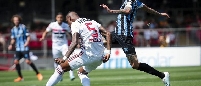 Grêmio empata sem gols com o São Paulo no Morumbi