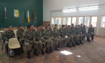 Brigada Militar recebe reforço para o policiamento ostensivo