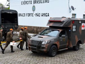 Militares do Batalhão participam de treinamento de combate a incêndio