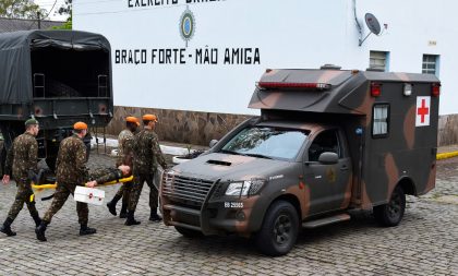 Militares do Batalhão participam de treinamento de combate a incêndio