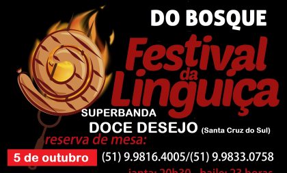 Comunidade do Bosque realiza Festival da Linguiça