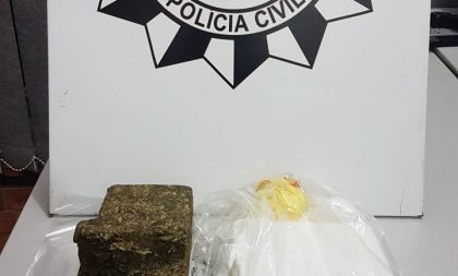 Polícia fecha depósito de drogas na zona norte