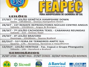 69ª Feapec e Fenafest estão com suas programações definidas