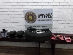 Brigada Militar de Cachoeira do Sul detém homem por furto em veículo