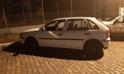 BM detém em Rio Pardo homem que furtou carro em Pantano Grande