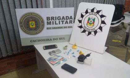 Brigada Militar fecha ponto de tráfico no Bairro Drews