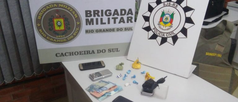 Brigada Militar fecha ponto de tráfico no Bairro Drews