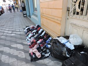 Prefeitura quer a retirada dos ambulantes das calçadas do centro