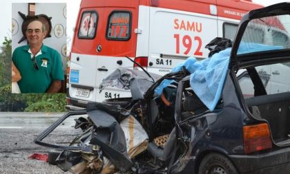 Morre motorista de Uno de Cachoeira envolvido em acidente com caminhão