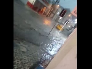 VÍDEO – Temporal volta a alagar ruas de Cachoeira do Sul