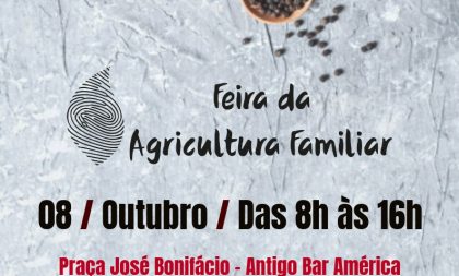 Feira da Agricultura Familiar volta à Praça José Bonifácio