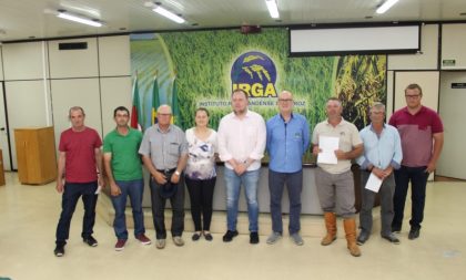 Irga indeniza produtores prejudicados pelo granizo