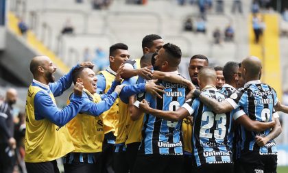 Depois da eliminação na Libertadores, Grêmio vence Botafogo