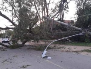 Defesa Civil divulga relatório dos estragos do temporal