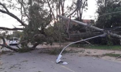 Defesa Civil divulga relatório dos estragos do temporal