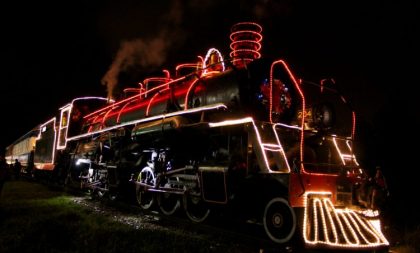 Maria Fumaça iluminada passará por Cachoeira do Sul no dia 1º de dezembro