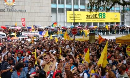 Cpers chama professores para greve contra pacote de Eduardo Leite