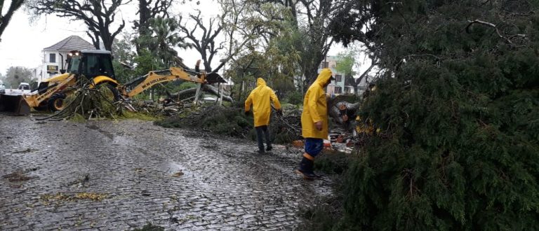 Prejuízos com o temporal chegam a R$ 18 milhões em Cachoeira do Sul