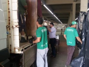 Rio Jacuí em baixa e famílias começam a retornar para suas casas