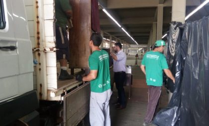 Rio Jacuí em baixa e famílias começam a retornar para suas casas