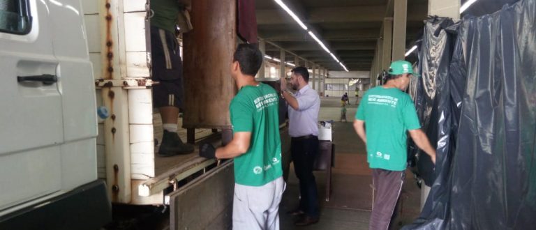 Rio Jacuí em baixa e famílias começam a retornar para suas casas