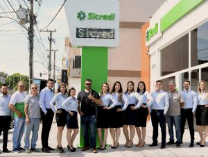 Sicredi Centro Leste inaugura relógio em São Jerônimo