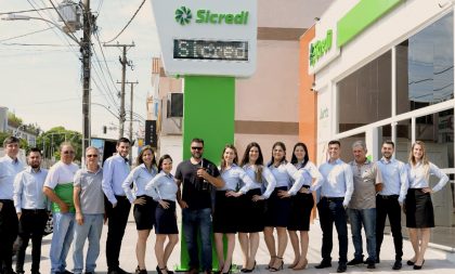 Sicredi Centro Leste inaugura relógio em São Jerônimo