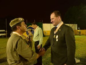 Presidente da Sicredi Centro Leste recebe reconhecimento da Brigada Militar