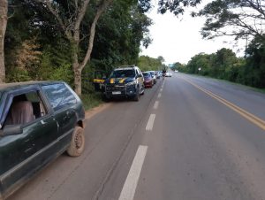 S10 da Prefeitura é recolhida pela PRF na Ponte do Fandango por recusa ao bafômetro