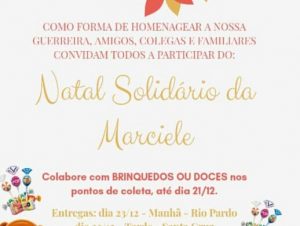 Natal Solidário de Marciele homenageia o legado da PM cachoeirense