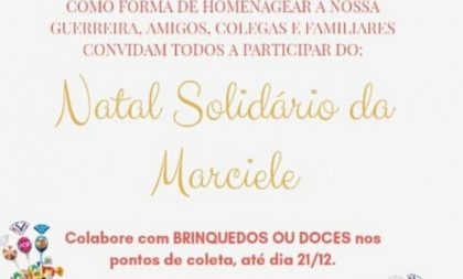 Natal Solidário de Marciele homenageia o legado da PM cachoeirense