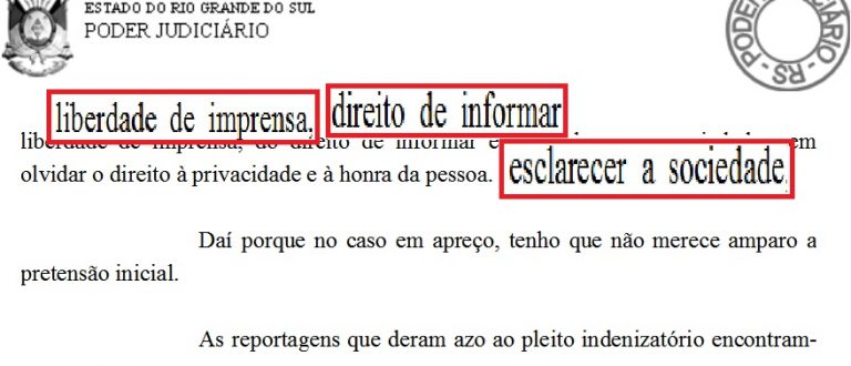 Juiz defende liberdade de imprensa em favor do OCorreio