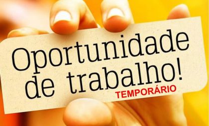 Prefeitura abre sete vagas para contrato temporário