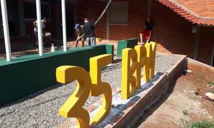 Obras da sala de videomonitoramento entram na reta final