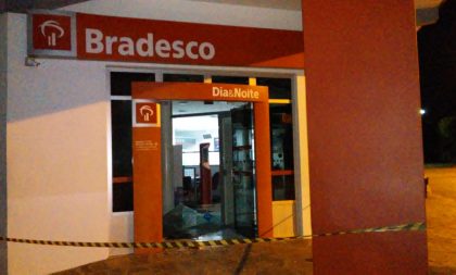 Criminosos usam explosivos em ataque a banco em Paraíso do Sul