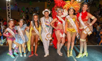 Carnaval 2020 já tem sua corte. Rainha é da Escola Unidos