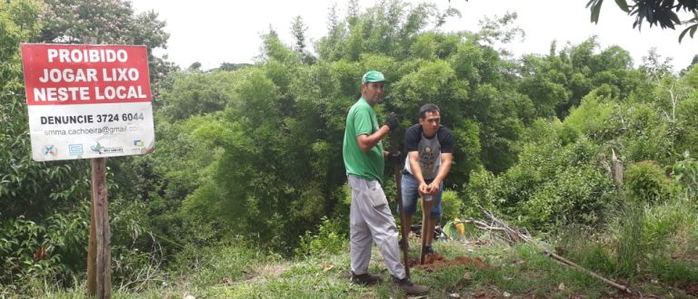 Após a limpeza do lixão, chega a vez de conscientizar a comunidade