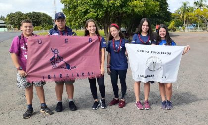 Escoteiros do Grupo Ibiraiaras vão a evento em Foz do Iguaçu