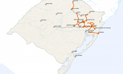 Confira a localização dos mil quilômetros que terão estudos para concessão